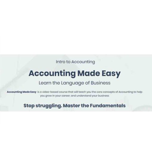 Josh Aharonoff – Accounting Made Easy Download
