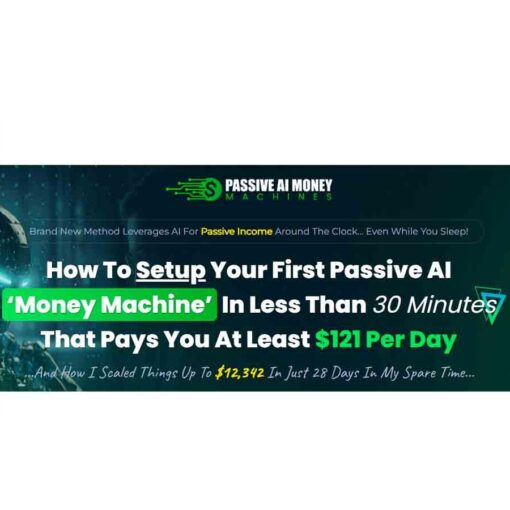 Paul James – Passive AI Money Machines Download