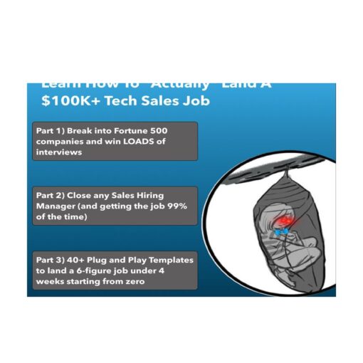 BowtiedCocoon – Zero to $100k Landing Any Tech Sales Role Download