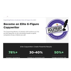 Digital Marketer – The Copywriting Mastery Accelerator