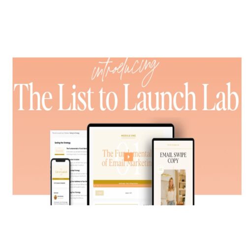 Jenna Kutcher – The List to Launch Lab Download
