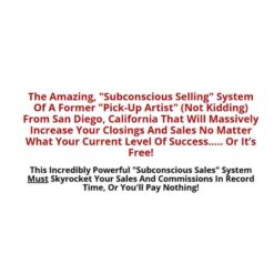 Paul Ross – Secrets Of Subtle Sales Mastery Deluxe Download