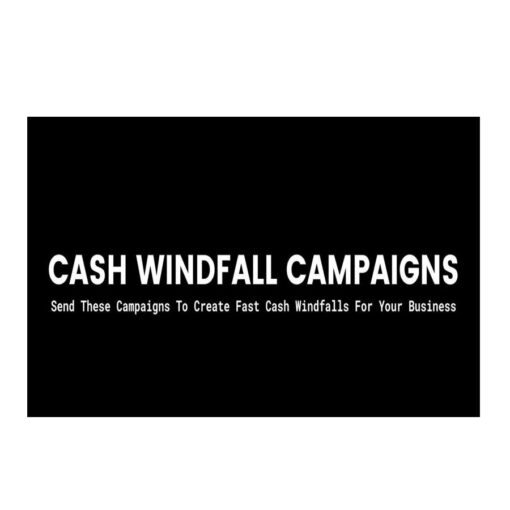 Sean Anthony - Cash Windfall Campaigns Download