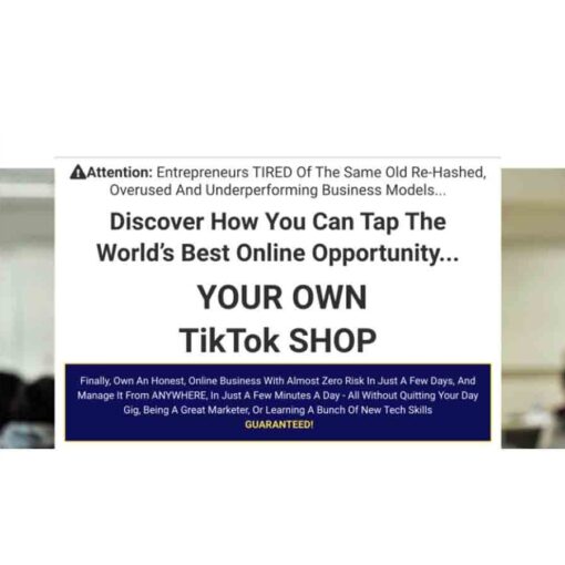 Shawn Hart – TikShop Secrets Download